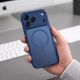 6. Etui Tech-Protect MagPeak MagSafe CC na iPhone 18 Pro Max / 17 Pro Max - granatowe matowe