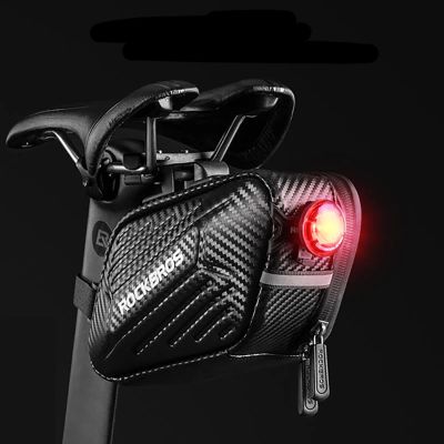 2. Torba rowerowa Rockbros B59 podsiodłowa 1,5L - czarna