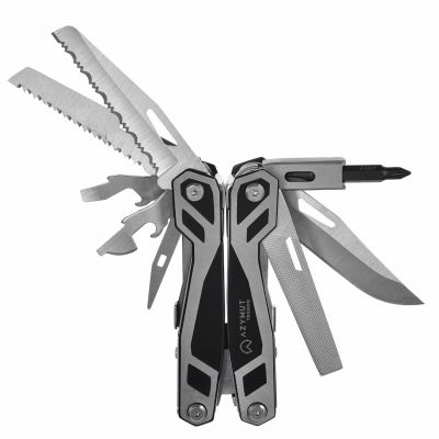 2. Multitool AZYMUT Trohon - 12 narzędzi +8 bitów +kabura (H-P2010121)