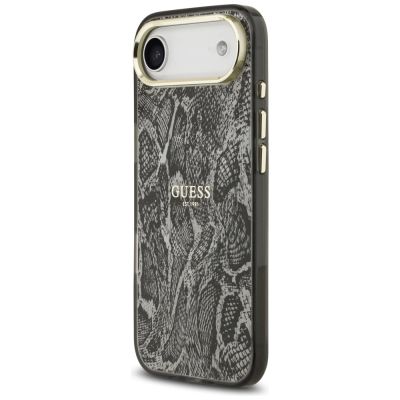 2. Etui Guess Python Pattern MagSafe na iPhone Air - czarne