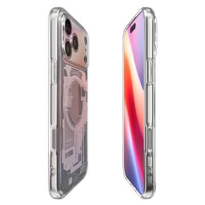 6. Etui Spigen Ultra Hybrid MagSafe na iPhone 17 Pro Zero One - białe