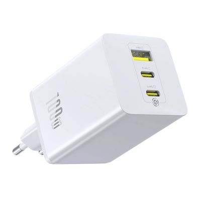 2. Ładowarka sieciowa Baseus EnerFill FE11 2 x USB-C / USB-A 100W - biała
