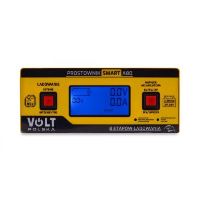8. Prostownik Smart Volt Polska 6V/12V/24V 15A A80