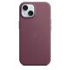 8. Etui z MagSafe Apple iPhone 15 Feingewebe Case Mullberry