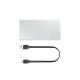 4. GREEN CELL POWERBANK POWERPLAY 20S BIAŁY 20000MAH 22,5W 3X USB-C PD 1X USB-A