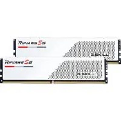 5. Pamięć DDR5 PC5600 G.Skill 32GB Kit 2x16 Ripjaws S5 White