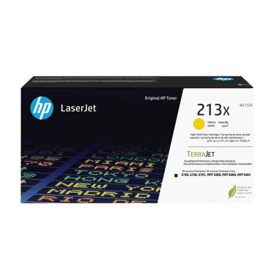 22. HP Oryginalnym wkładem z żółtym tonerem o wysokiej wydajności 213X LaserJet