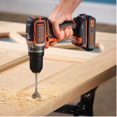 5. Black & Decker BL186N 1650 RPM Zamek centralny Czarny, Pomarańczowy