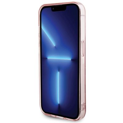 5. Etui Karl Lagerfeld Monogram Choupette na iPhone 15 Pro Max - różowe