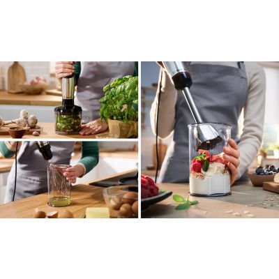 8. Blender ręczny Bosch MSM6M621 Serie 6 ErgoMaster (1000W; czarny)