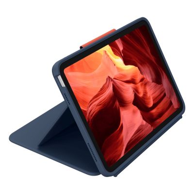 8. Logitech Rugged Combo 4 Touch QWERTZ Niemiecki Smart Connector Niebieski