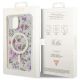 9. Etui Guess Flower MagSafe na iPhone 14 Plus - przezroczyste