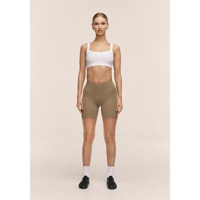 3. Legginsy treningowe damskie CASALL Regular Waist Bikers kolor zielony