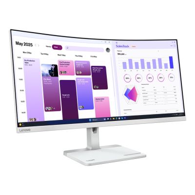 3. Lenovo L34W-4C 34"WQHD 120Hz 350nits HDMI DP Cloud Grey