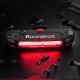 5. Lampka rowerowa tylna Rockbros A54BK + kabel micro USB - USB-A - czarna