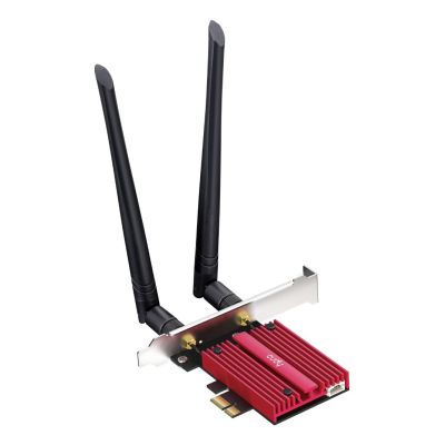 11. Karta sieciowa CUDY WE3000S AX5400 Wi-Fi 6 + BT 5.2 Intel AX210 Radiator PCIe