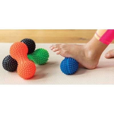 2. Wałek do masażu i rehabilitacji Tullo duoball 15,5 cm 449