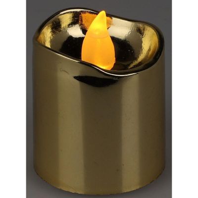 5. ZESTAW 4 ŚWIECZEK TEA LIGHT LED GOLD