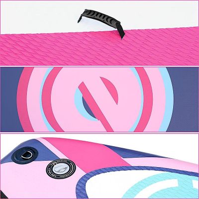 5. ZESTAW - DESKA SUP DMUCHANA ENERO 320x81x15CM PURPLE