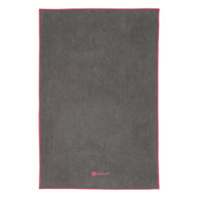 2. GAIAM RĘCZNIK DO RĄK FROST GREY/FUCHSIA RED 61813