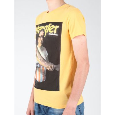 3. T-shirt Wrangler S/S Graphic T W7931EFNG