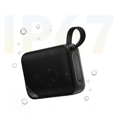6. Głośnik Bluetooth QCY SP2 IP67 z podświetleniem RGB i trybem stereo - czarny