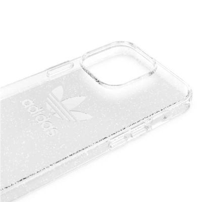 5. Etui Adidas OR Protective Clear Case Glitter na iPhone 13 Pro / iPhone 13 - przezroczysto-srebrne