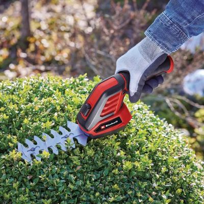 2. Einhell GC-CG 3,6/70 Li akumulatorowe nożyce do trawy 7 cm 3,6 V Litowo-jonowa (Li-Ion) Aluminium, Czarny, Czerwony