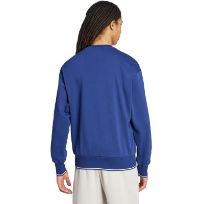 3. Bluza męska adidas Collegiate Sweat niebieska JM1734