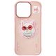 6. Etui Nimmy Glasses Cool Cat MagSafe na iPhone 16 Pro Max - różowe