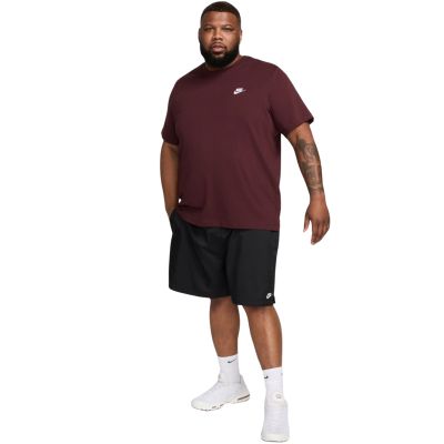 6. Koszulka męska Nike Club Tee burgundowa AR4997 652
