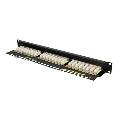 6. Extralink Patchpanel CAT5E STP V2 24 porty