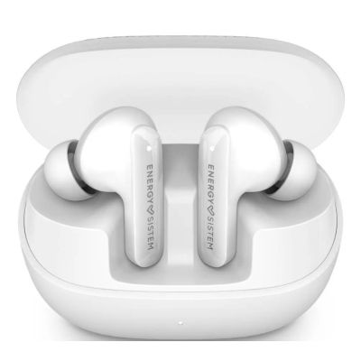 4. Słuchawki bezprzewodowe Energy Sistem True Wireless Earphones Serenity ANC z mikrofonem Bluetooth białe