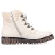 3. Wodoodporne trapery damskie botki beżowe Rieker Y3433-60