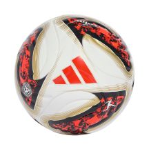 Piłka nożna adidas Bundesliga 26/27 Torfabrik Mini biało-pomarańczowo-złota KG6039
