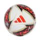 Piłka nożna adidas Bundesliga 26/27 Torfabrik Mini biało-pomarańczowo-złota KG6039