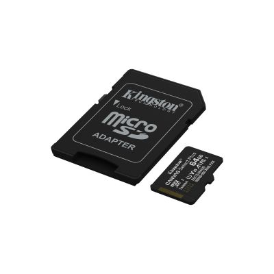 2. KINGSTON microSDXC 64GB Canvas Select Plus 3 + ADP