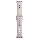 10. Pasek silikonowy 3mk Silicone Watch Strap do Apple Watch 38 / 40 / 41 mm - beżowy