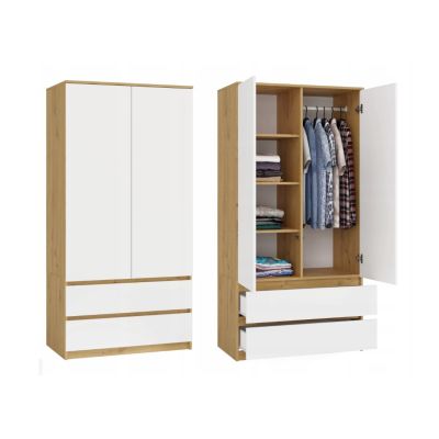 8. SZAFA MALWA SS-90 ARTISAN / BIEL KOMPLET