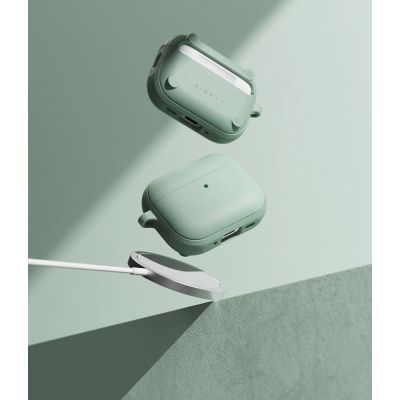 4. Etui Ringke Onyx Magnetic MagSafe na AirPods Pro 3 - zielone