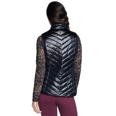 3. Skechers GO Shield Shine Vest JA151-BLK Czarne L