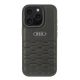 Etui Audi Synthetic Leather na iPhone 16 Pro 6.3" - czarne