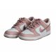 5. Buty dziecięce sneakersy damskie Nike Dunk Low GS Velvet Pink Różowe - DO6485-600