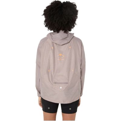 3. ASICS Fujitrail Packable Windbreaker 2012D313-020 Szare L