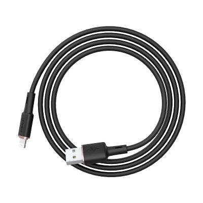 3. Acefast kabel MFI USB - Lightning 1,2m, 2,4A czarny (C2-02 black)