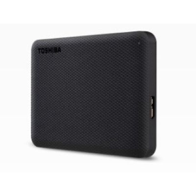 3. Toshiba Canvio Advance zewnętrzny dysk twarde 4 TB 2.5" USB Typu-A 2.0/3.2 Gen 1 (3.1 Gen 1) Czarny