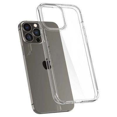 9. Etui Spigen Ultra Hybrid na iPhone 13 Pro Max - przezroczyste