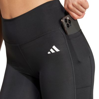 16. Legginsy damskie adidas Optime Essentials Stash Pocket Full-Length czarne IT2280