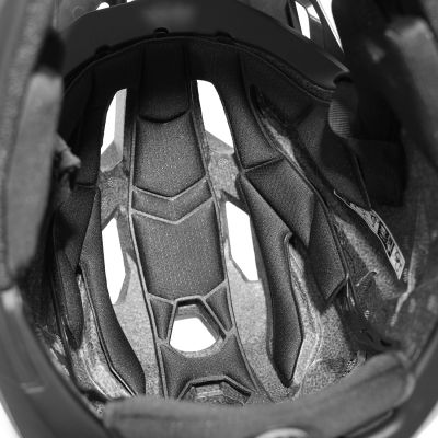 19. Kask rowerowy fullface Wozinsky z odpinanym daszkiem 57-59 cm - czarny