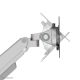 30. Neomounts DS70-250SL1 uchwyt / stojak do monitorów 88,9 cm (35") Biurko Srebrny